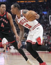  拉文绝平公牛加时负篮网  